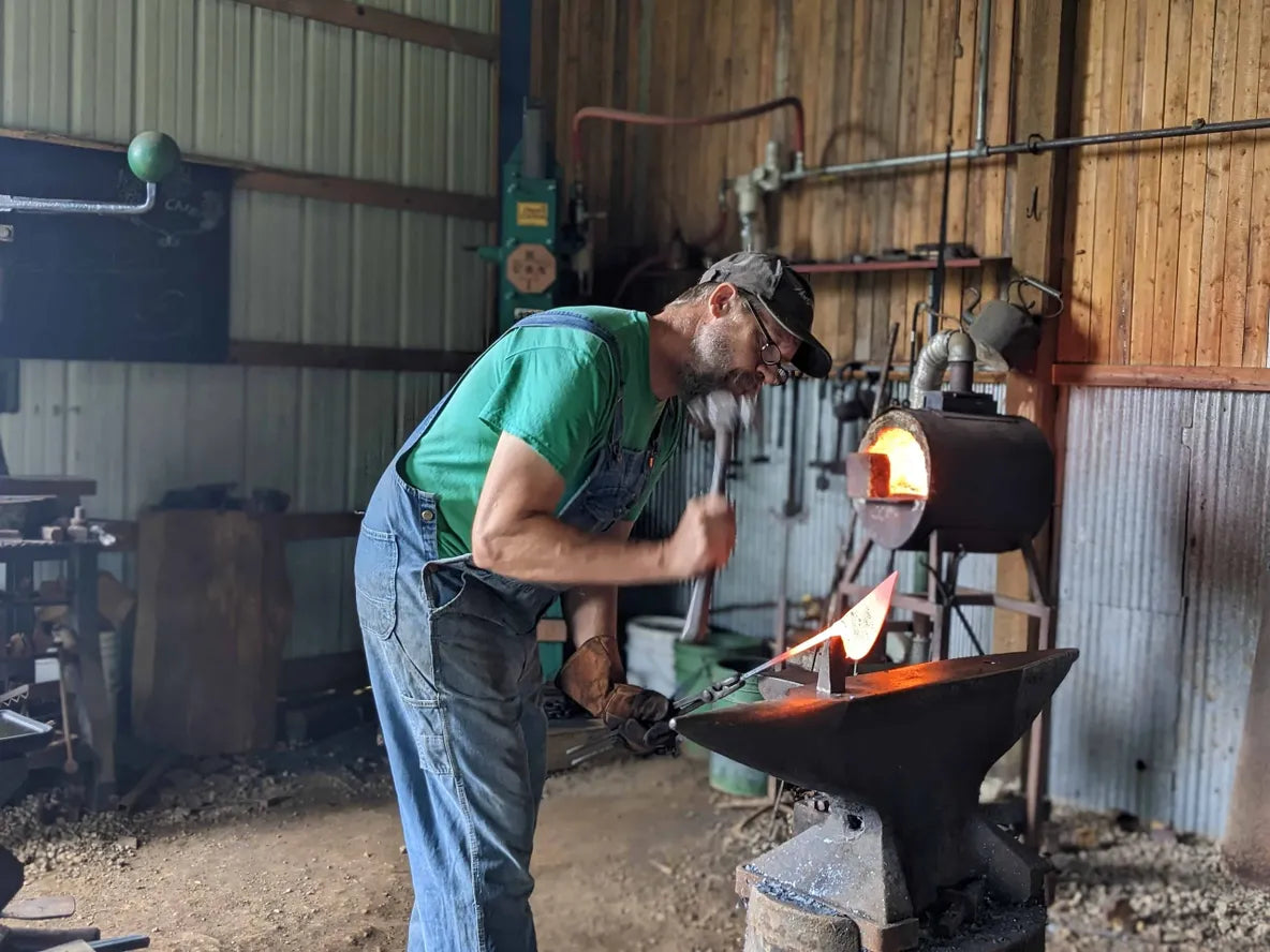 Ho Mi Hand Plow, right or left handed Homestead Iron Will Dobkins hand forging