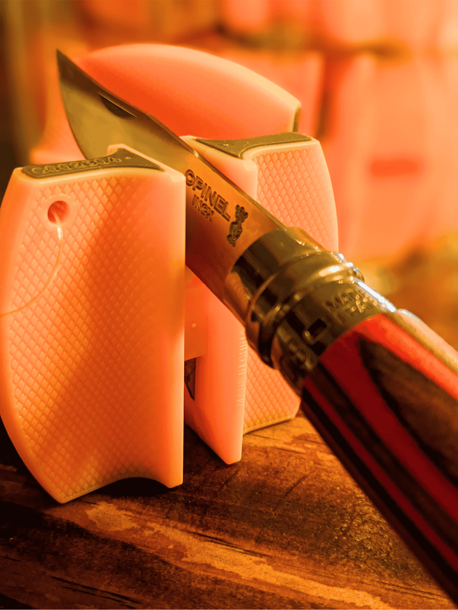 Carbide Ceramic Double sided sharpener