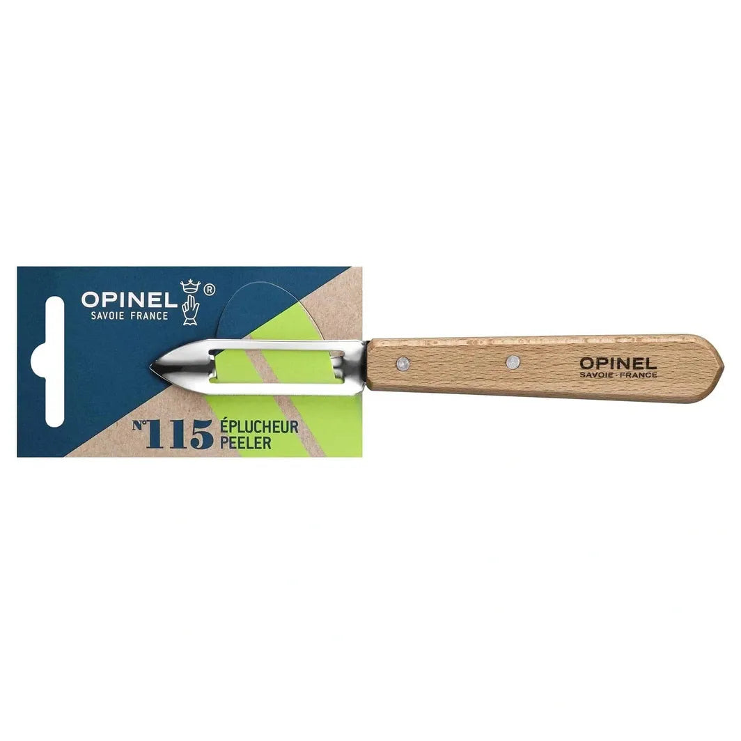 Opinel 115 stainless peeler on Homestead Iron site