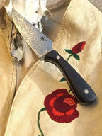 Damascus knife handmade Homestead Iron 3