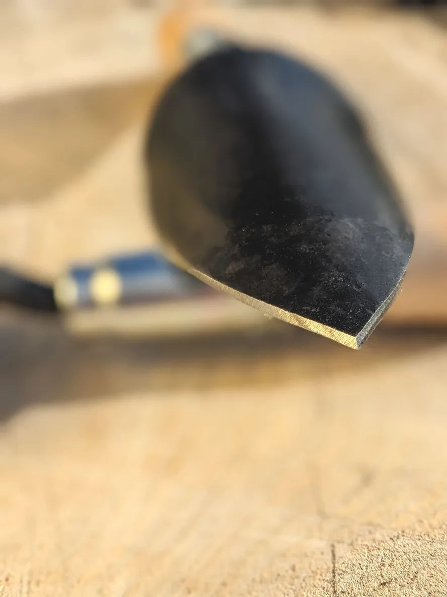 Large Trowel, Hand Forged Garden Tool Homestead Iron super focus on sharp tip