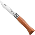 Opinel #6 Padouk Polished Stainless Steel Folding Knife