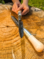 Sharp Shooter Trowel Homestead Iron hand holding tool