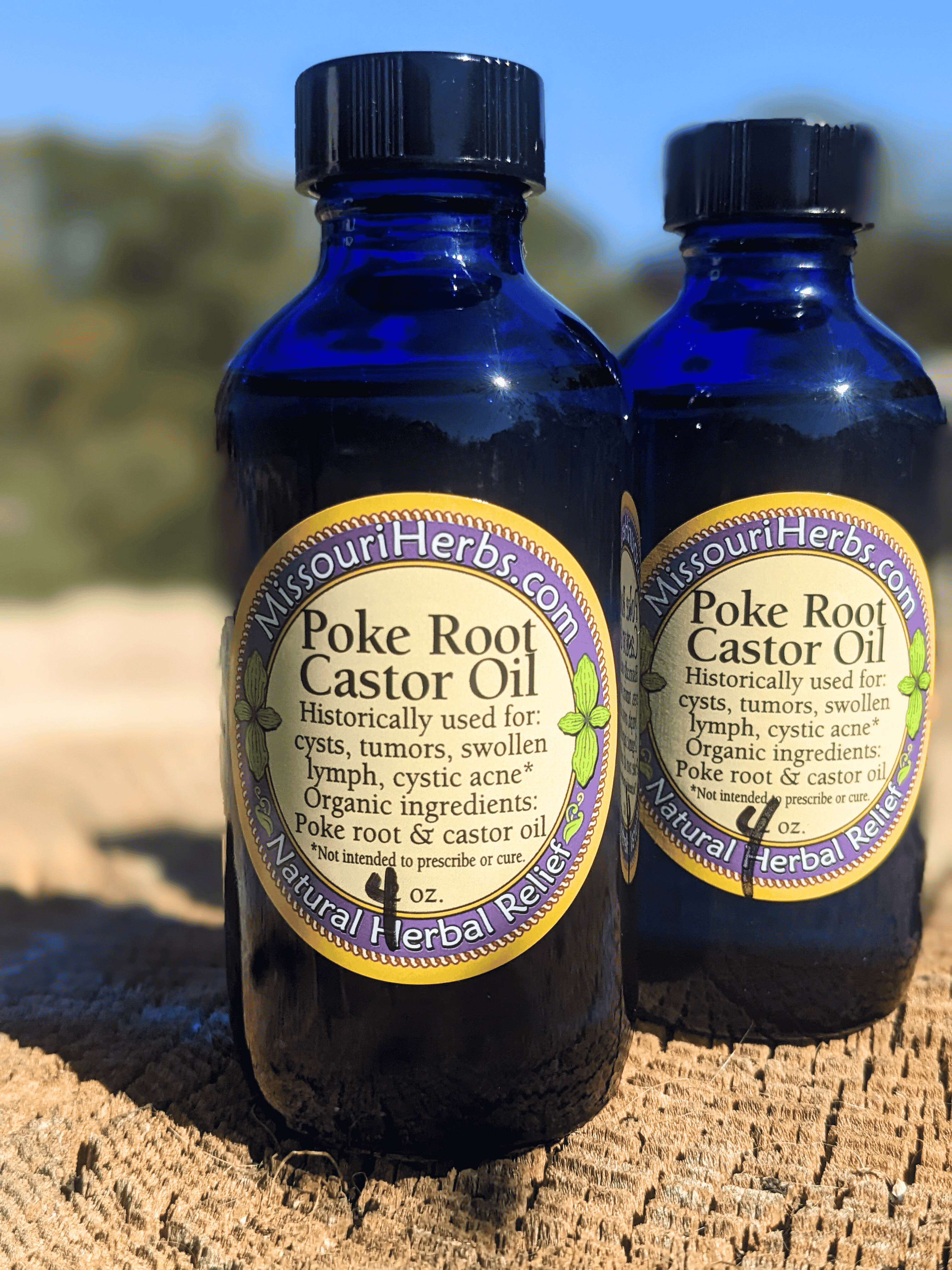 Poke Root Castor Oil – Organic Herbal Infusion | Liquid Extract